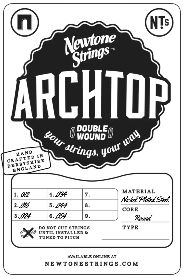 Archtop Series - 6 string jazz guitar strings