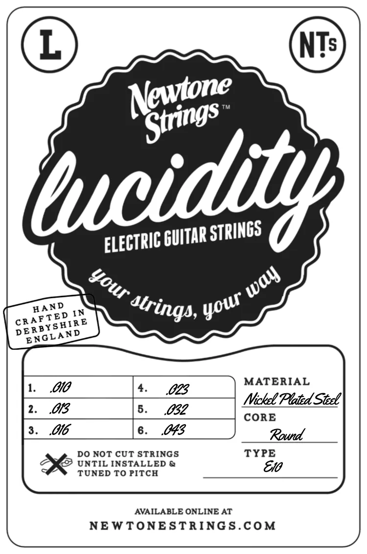 Lucidity - Electric guitar strings