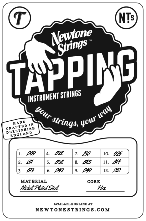 Tapping string sets for Chapman Stick™ Style instruments
