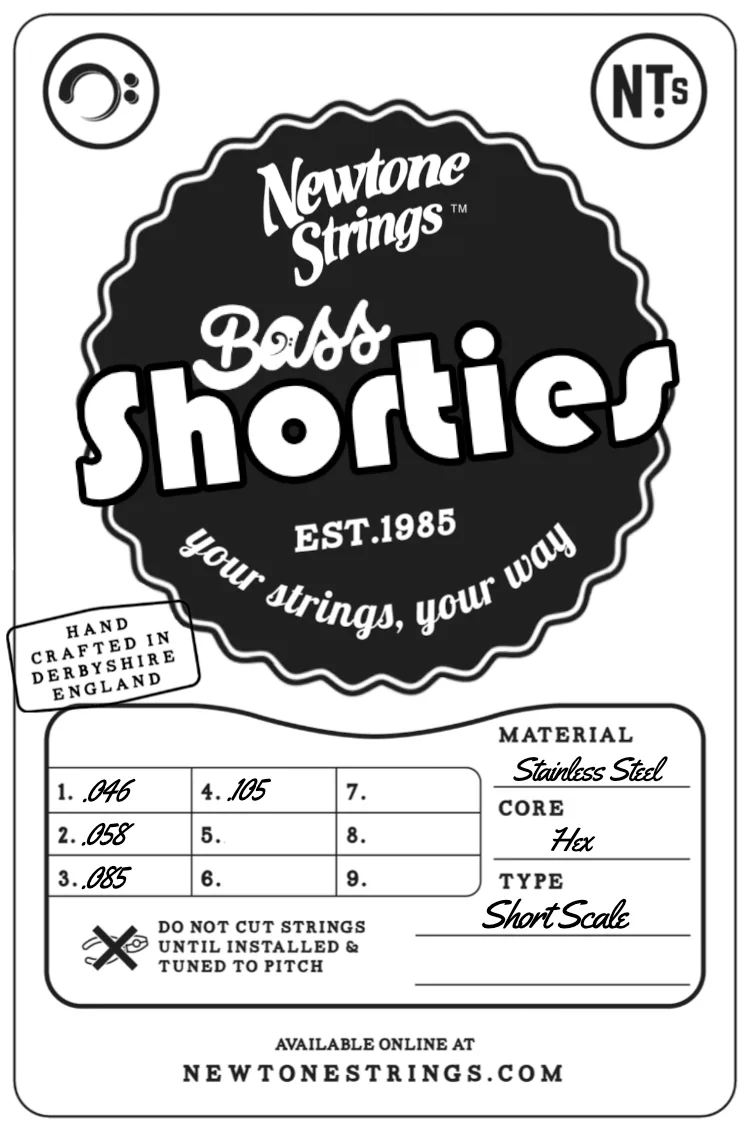 Newtone Shorties Bass Strings