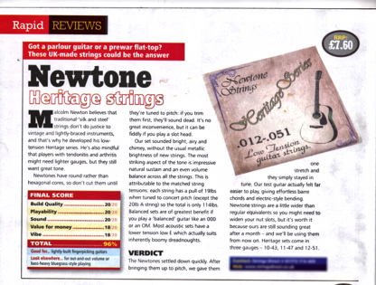 Guitar Magazine review 2007