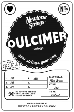 Dulcimer String Set Dulcimer 4 string sets – Newtone Strings